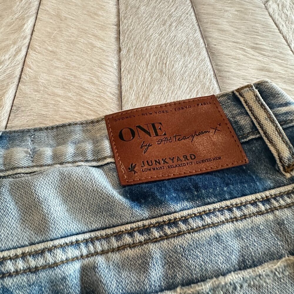 One Teaspoon Jean Skirt